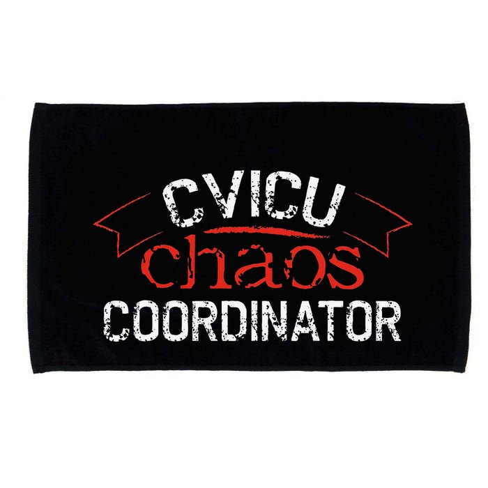 CVICU Chaos Coordinator Microfiber Hand Towel