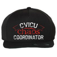 CVICU Chaos Coordinator Wool Snapback Cap