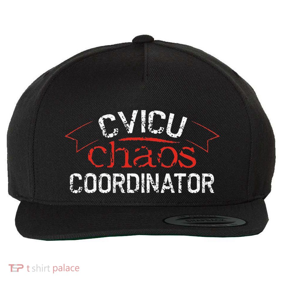 CVICU Chaos Coordinator Wool Snapback Cap