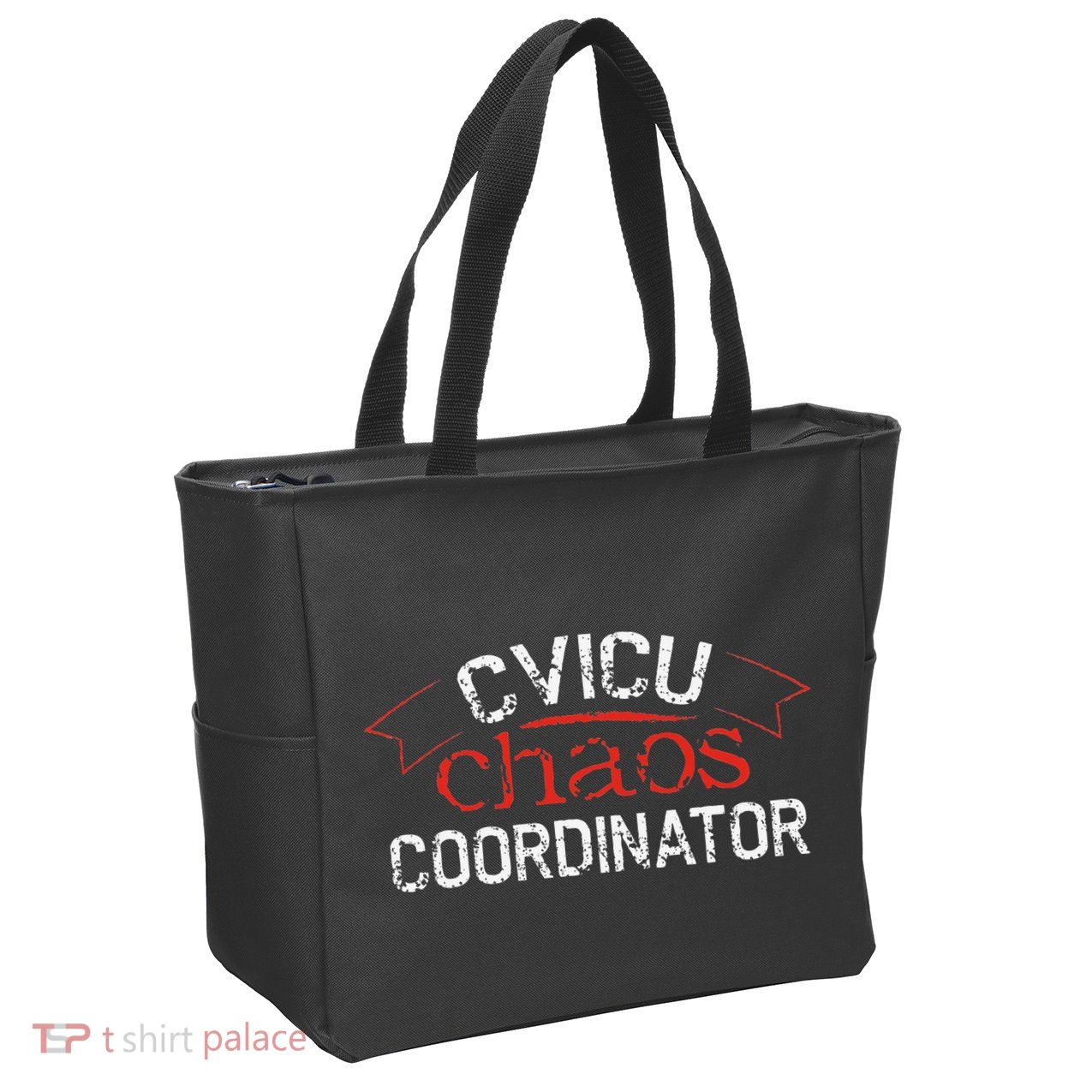CVICU Chaos Coordinator Zip Tote Bag