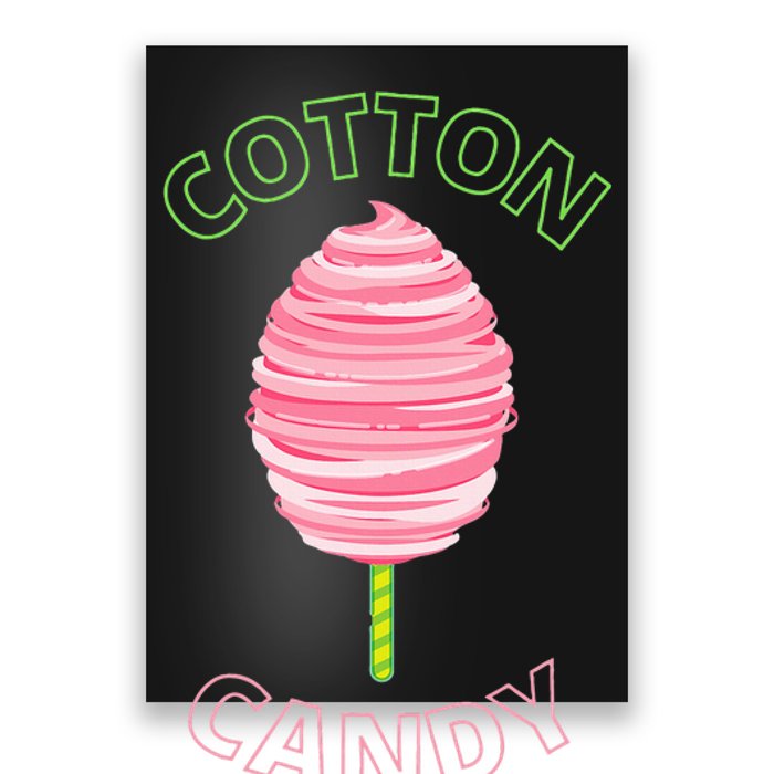 Cotton Candy Cone Poster