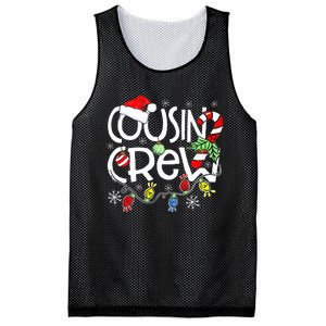 Christmas Cousin Crew Red Plaid Matching Pajama Gifts  Mesh Reversible Basketball Jersey Tank