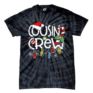 Christmas Cousin Crew Red Plaid Matching Pajama Gifts  Tie-Dye T-Shirt