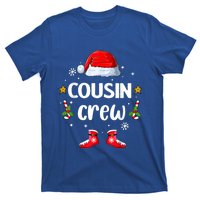 Cousin Crew Christmas Family Squad Naughty Matching Santa Gift T-Shirt