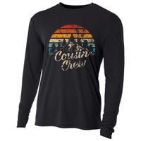 Cousin Crew Camping Outdoor Sunset Summer Camp Cooling Performance Long Sleeve Crew