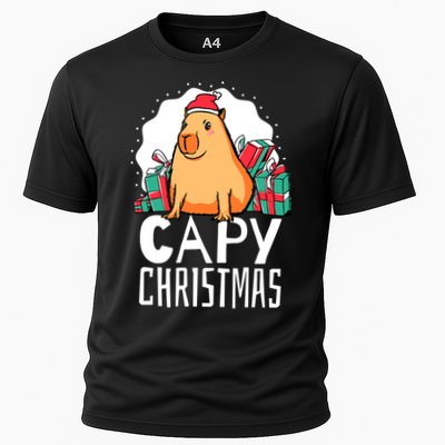 Capy Christmas Capybara Performance Shirt