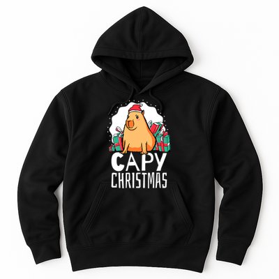 Capy Christmas Capybara Hoodie