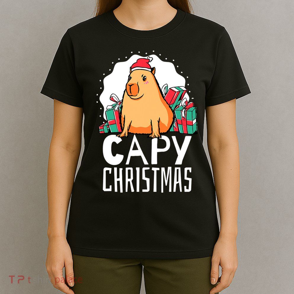 Capy Christmas Capybara T-Shirt
