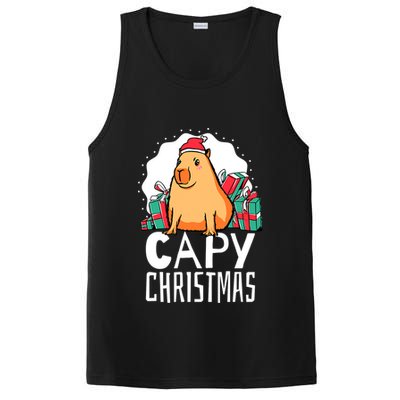 Capy Christmas Capybara PosiCharge Competitor Tank