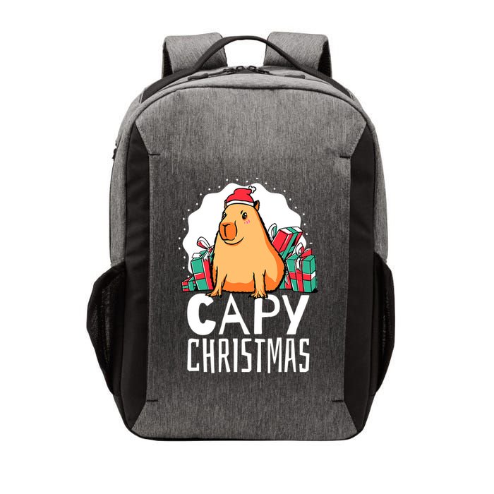 Capy Christmas Capybara Vector Backpack