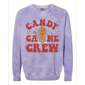 Candy Cane Crew Cookie Merry Christmas Gingerbread Cute  Colorblast Crewneck Sweatshirt