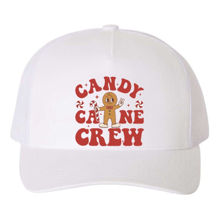 Candy Cane Crew Cookie Merry Christmas Gingerbread Cute  Yupoong Adult 5-Panel Trucker Hat