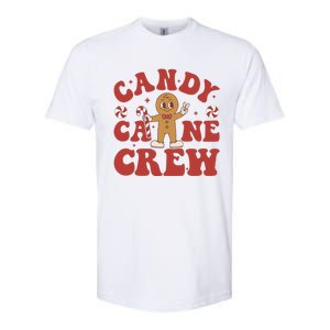 Candy Cane Crew Cookie Merry Christmas Gingerbread Cute  Softstyle CVC T-Shirt