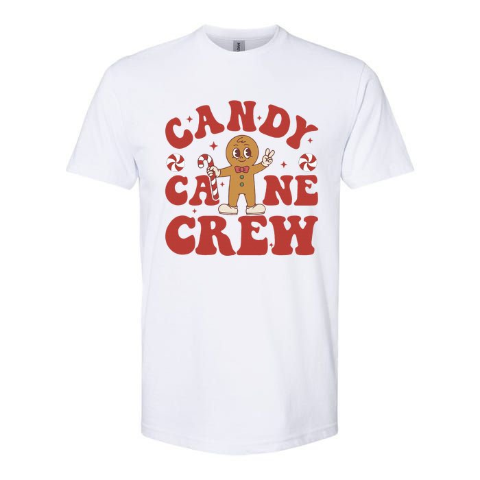 Candy Cane Crew Cookie Merry Christmas Gingerbread Cute  Softstyle CVC T-Shirt