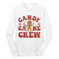 Candy Cane Crew Cookie Merry Christmas Gingerbread Cute  Long Sleeve Shirt