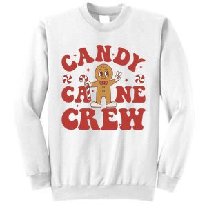 Candy Cane Crew Cookie Merry Christmas Gingerbread Cute  Sweatshirt