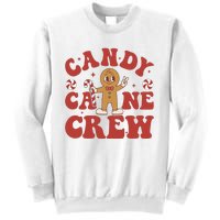 Candy Cane Crew Cookie Merry Christmas Gingerbread Cute  Sweatshirt