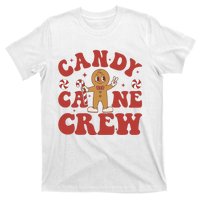 Candy Cane Crew Cookie Merry Christmas Gingerbread Cute  T-Shirt