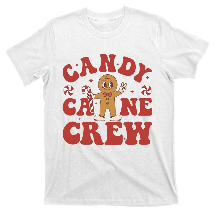 Candy Cane Crew Cookie Merry Christmas Gingerbread Cute  T-Shirt