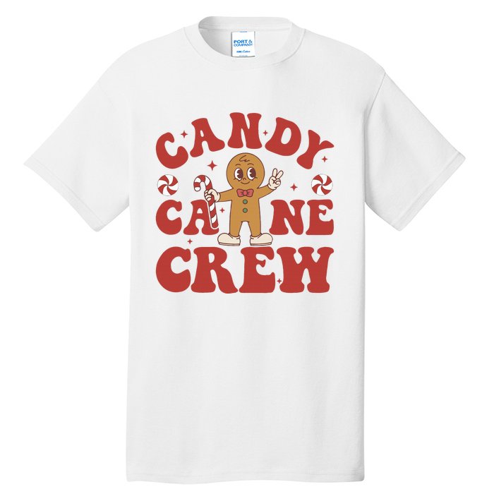 Candy Cane Crew Cookie Merry Christmas Gingerbread Cute  Tall T-Shirt