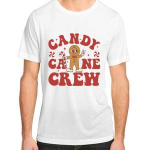 Candy Cane Crew Cookie Merry Christmas Gingerbread Cute  Adult ChromaSoft Performance T-Shirt