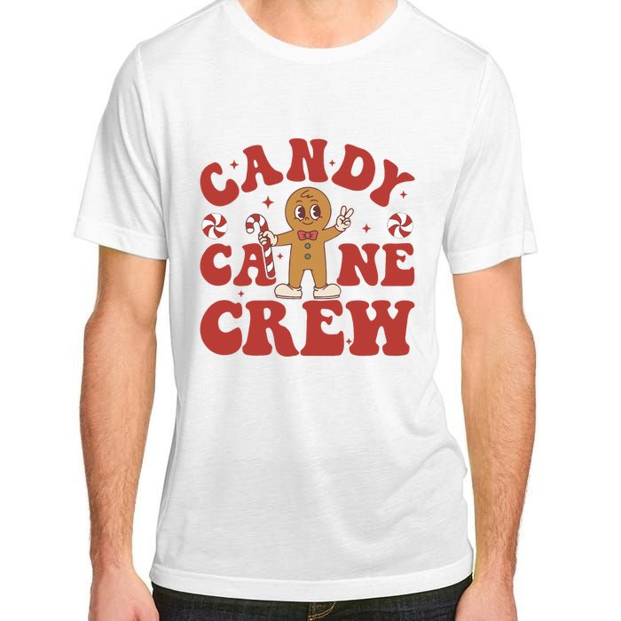 Candy Cane Crew Cookie Merry Christmas Gingerbread Cute  Adult ChromaSoft Performance T-Shirt