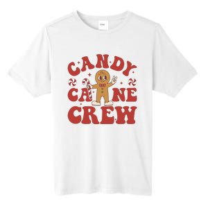 Candy Cane Crew Cookie Merry Christmas Gingerbread Cute  Tall Fusion ChromaSoft Performance T-Shirt