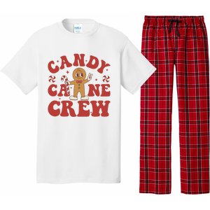 Candy Cane Crew Cookie Merry Christmas Gingerbread Cute  Pajama Set