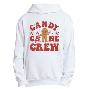 Candy Cane Crew Cookie Merry Christmas Gingerbread Cute  Urban Pullover Hoodie