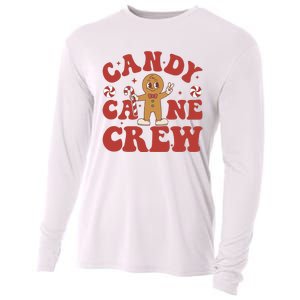 Candy Cane Crew Cookie Merry Christmas Gingerbread Cute  Cooling Performance Long Sleeve Crew