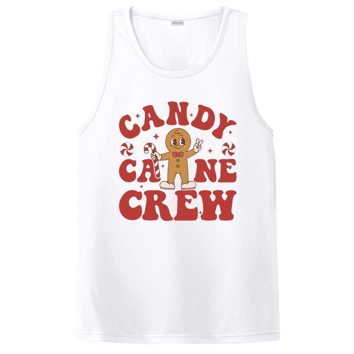 Candy Cane Crew Cookie Merry Christmas Gingerbread Cute  PosiCharge Competitor Tank