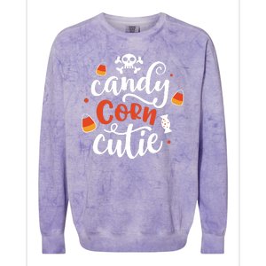 Candy Corn Cutie Halloween Colorblast Crewneck Sweatshirt