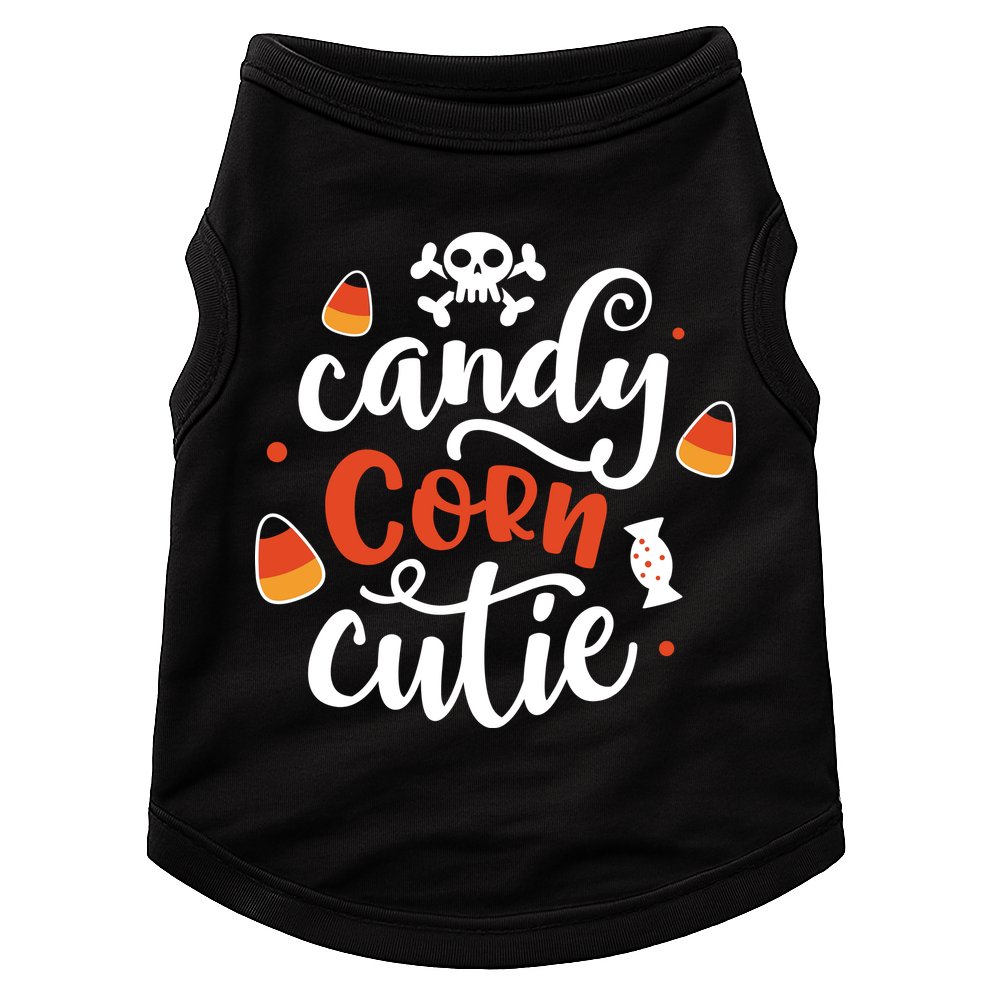 Candy Corn Cutie Halloween Doggie Tank
