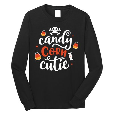 Candy Corn Cutie Halloween Long Sleeve Shirt