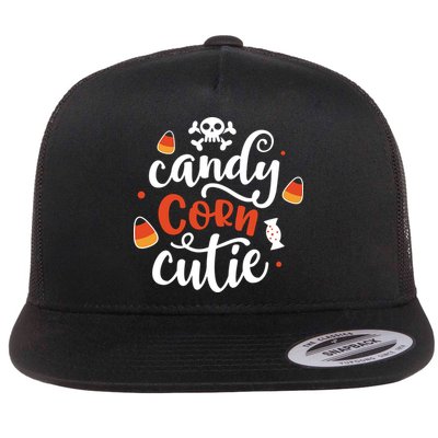 Candy Corn Cutie Halloween Flatbill Hat