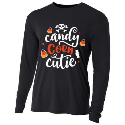 Candy Corn Cutie Halloween Cooling Performance Long Sleeve Crew