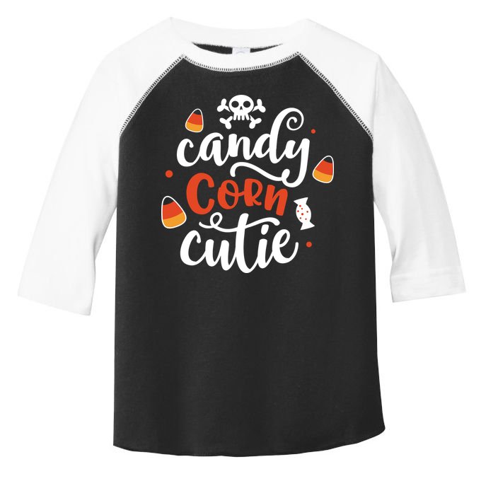 Candy Corn Cutie Halloween Toddler Fine Jersey T-Shirt