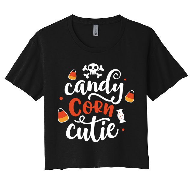 Candy Corn Cutie Halloween Crop Top