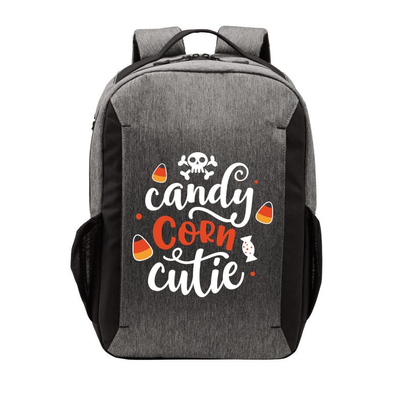 Candy Corn Cutie Halloween Vector Backpack