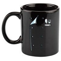 Chef Costume Coat Uniform Cook Jacket 11oz C Handle Ceramic Mug