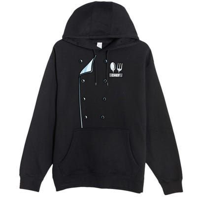 Chef Costume Coat Uniform Cook Jacket Premium Pullover Hoodie