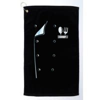 Chef Costume Coat Uniform Cook Jacket Golf Towel