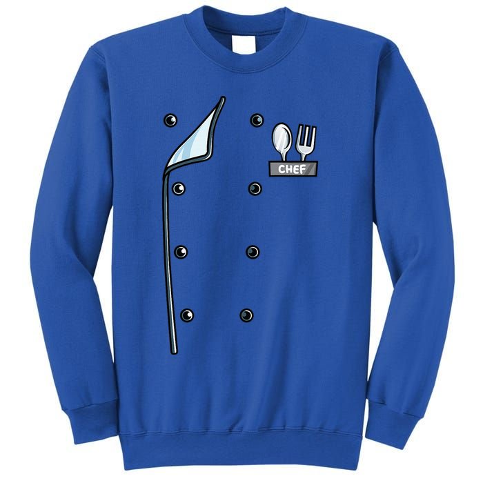 Chef Costume Coat Uniform Cook Jacket Sweatshirt