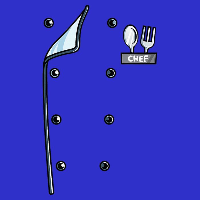 Chef Costume Coat Uniform Cook Jacket Poster
