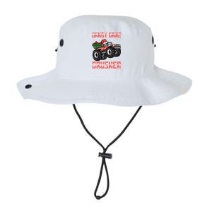 Christmas Candy Cane Crusher Xmas Monster Truck Legacy Cool Fit Booney Bucket Hat