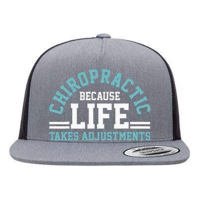 Chiropractor Chiropractic Flat Bill Trucker Hat