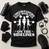 Cheerleading Cheerleader Cheer Cooling Performance Crew T-Shirt