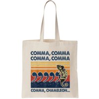 Comma Comma Chameleon Funny Grammar English Teacher Bag