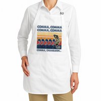 Comma Comma Chameleon Funny Grammar English Teacher Apron