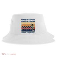 Comma Comma Chameleon Funny Grammar English Teacher Sustainable Bucket Hat